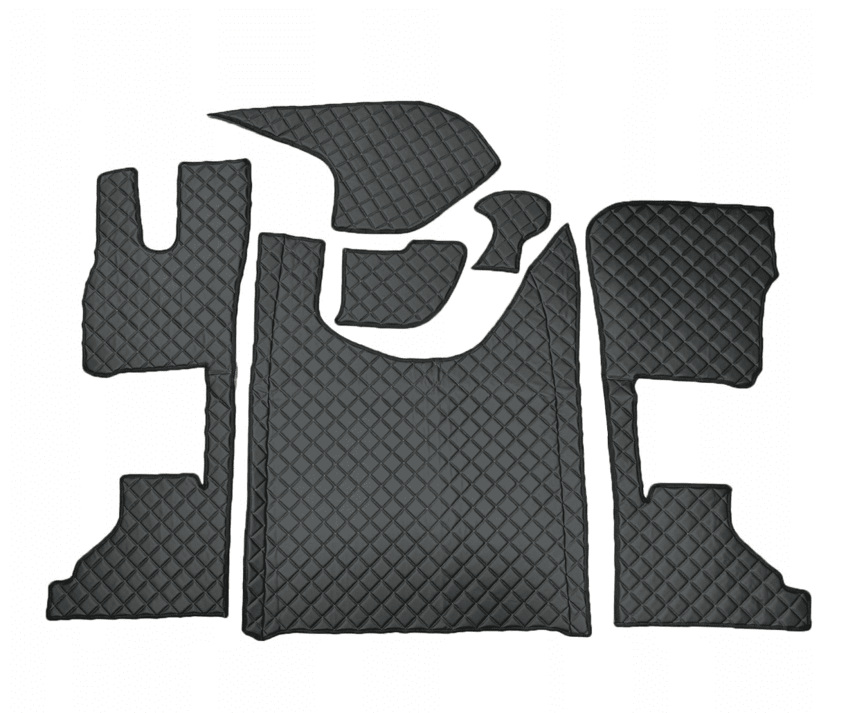 Tapis De Sol Graphite Pour DAF XG Sans Siège Passager Pneumatique (à Partir De 2021)