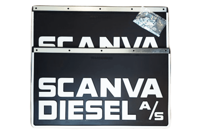 bavettes Set "Scanva Diesel" | 60x35cm Dimensions: 600x350mm 3D Print (Embossed Lettering)