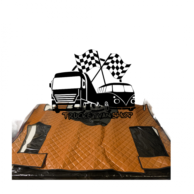 Tapis sol complet Mp4 mp5 avec 2 sièges pneumatique caramel tvs en stock 