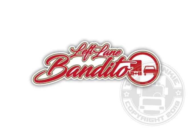 Autocollant Left lane bandito