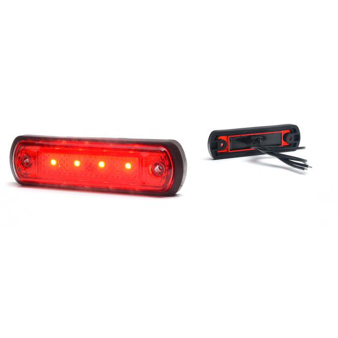 feu de position 4 led rouge 1339