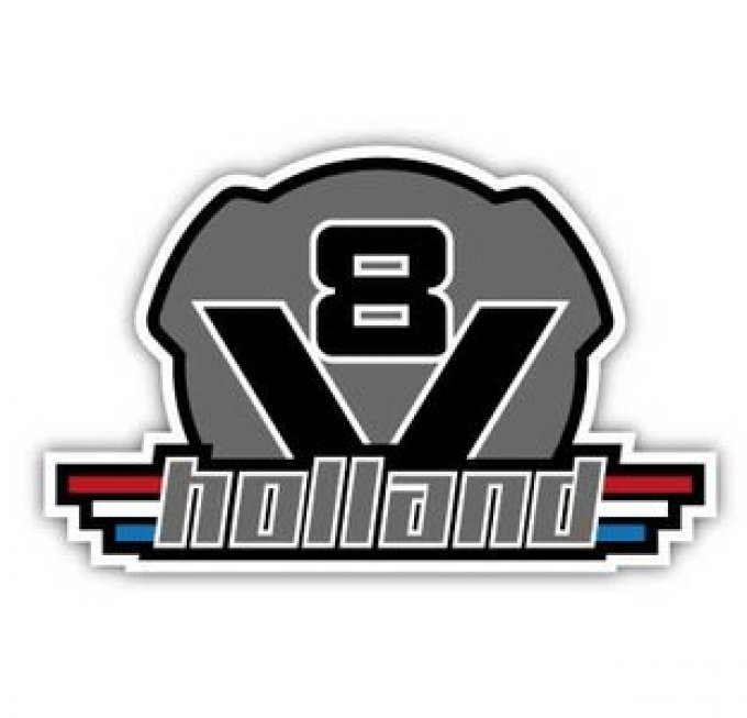 Autocollant V8 holland