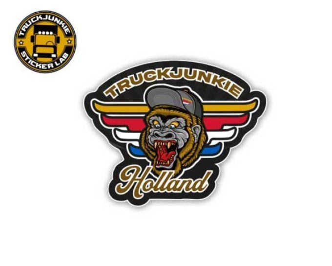 Autocollant truckjunkie holland