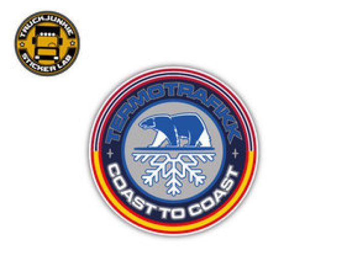 Autocollant Termotrafikk coast to coast