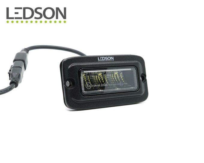 LEDSON RAPTOR 15RF - MONTAGE ENCASTRÉ - FEU DE RECUL/DE TRAVAIL (ECE R23)