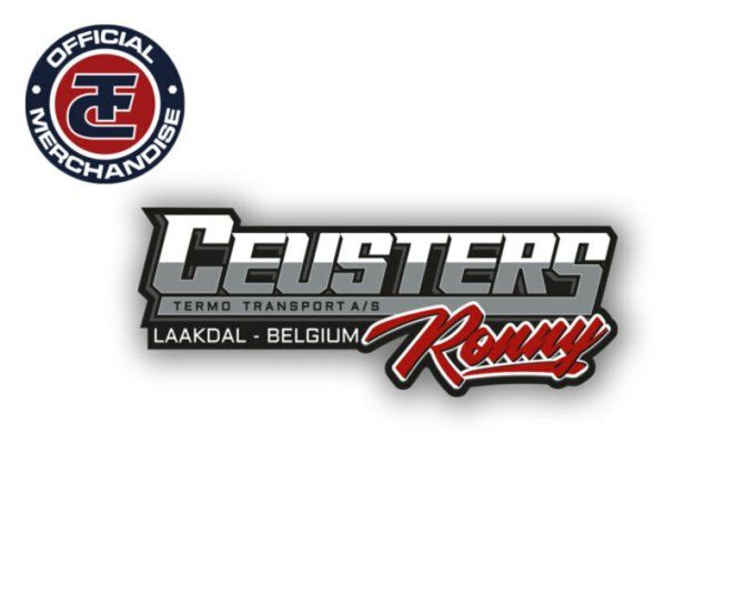 Autocollant Ronny Ceusters 2