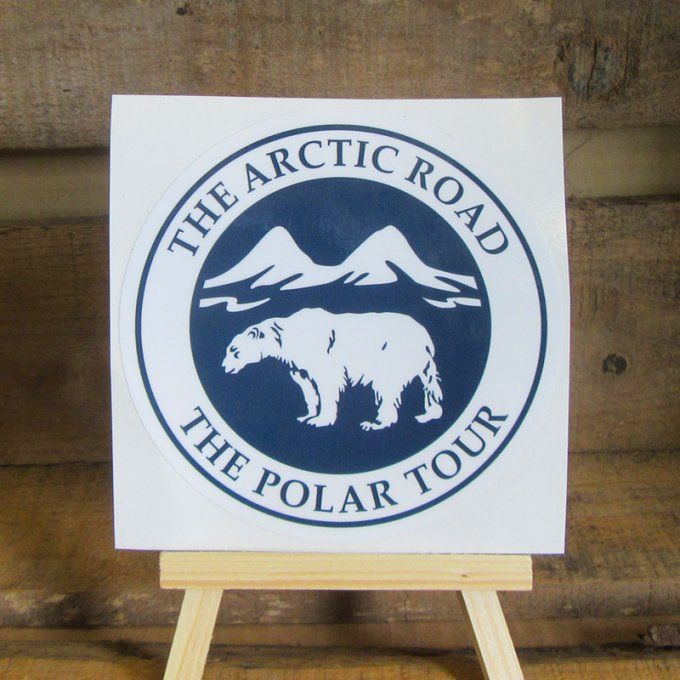 Autocollant The artic road