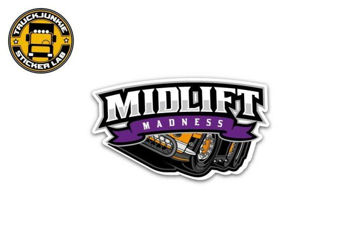 Autocollant MIDLIFT MADNESS