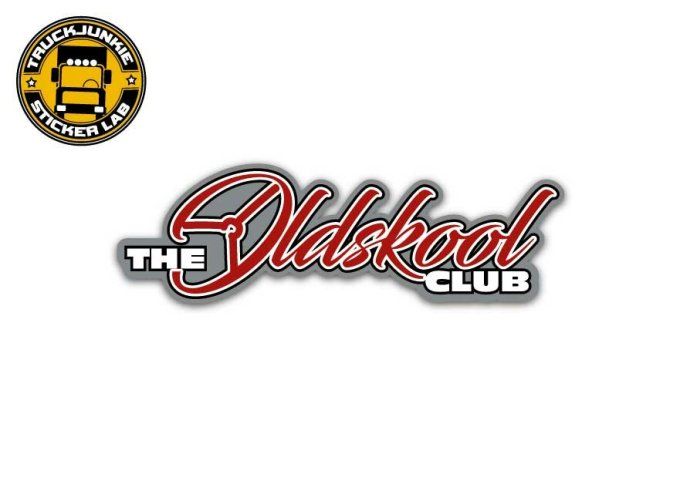 Autocollant the oldskool club