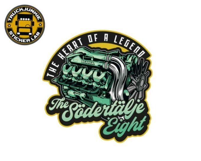 Autocollant THE SÖDERTÄLJE EIGHT