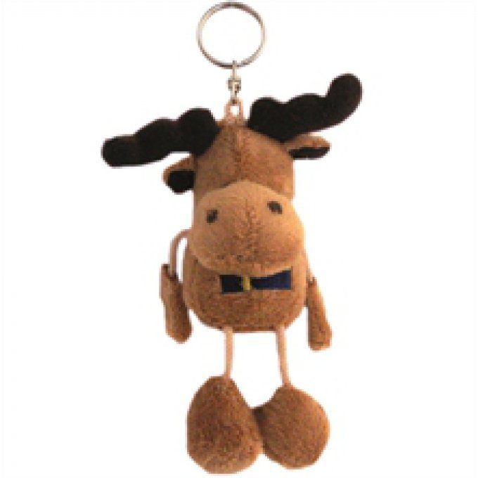 Porte clef elan peluche suéde