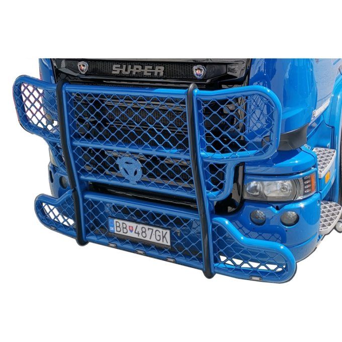 Pare buffle en aluminium adaptable R1 R2 R3 bullbar avec capteur 