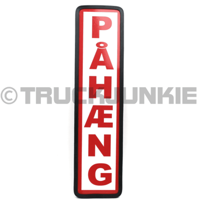 PAHAENG BOUCLIER ROUGE - 40X10CM