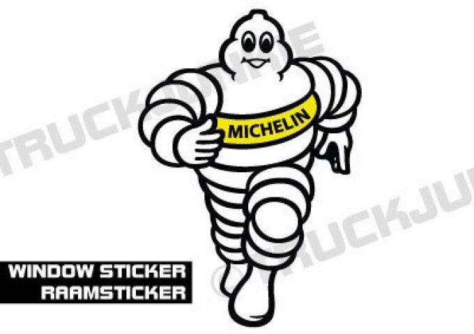 Autocollant michelin de vitre