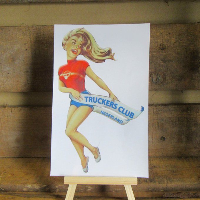 Autocollant truckers club