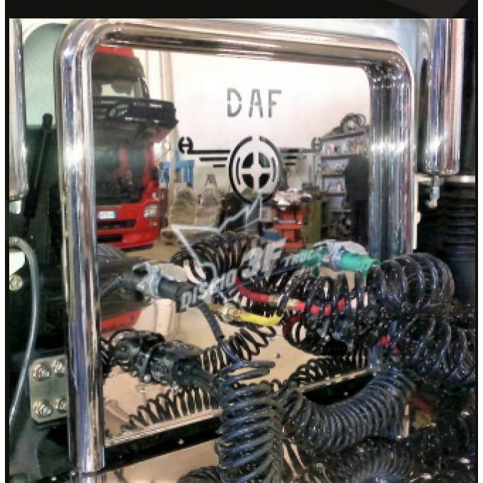 Potence  Support de câble arrière, Daf 106