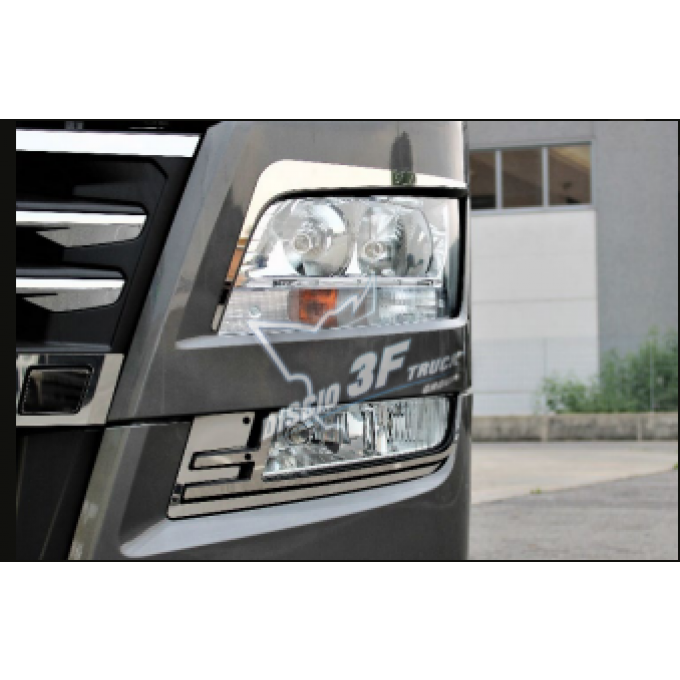 Plaques antibrouillard, supérieures. Homme E6