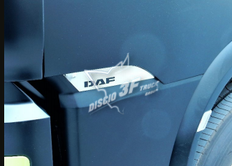 Kit plaque de fond de porte, Daf 106