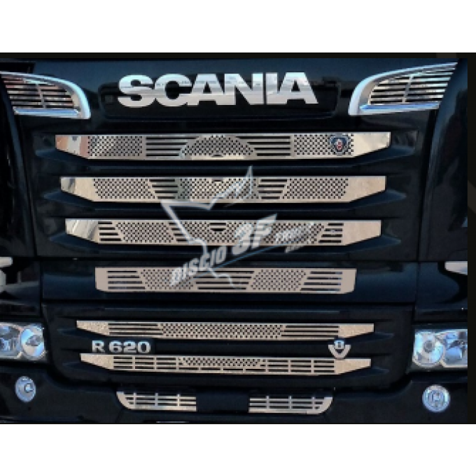 Demi griffon Scania en acier inox - SCANIA - AUTRES ACCESSOIRES