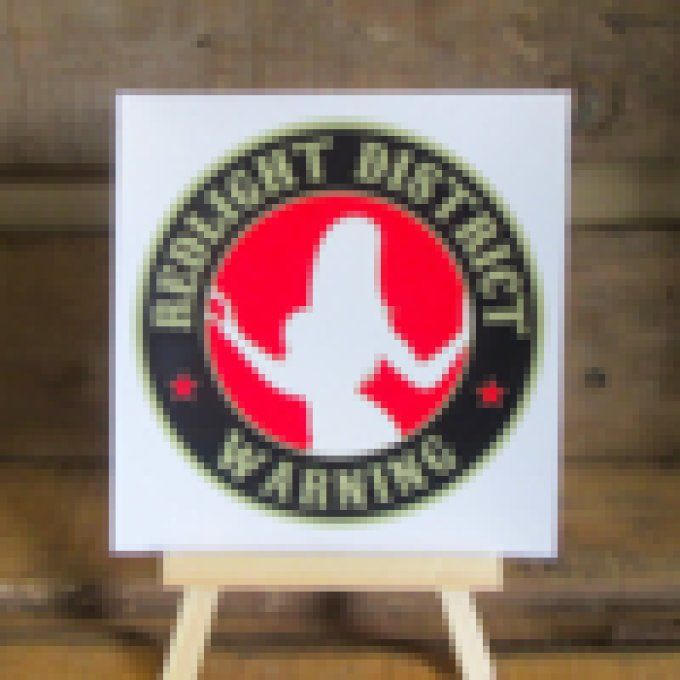 Autocollant redlight district