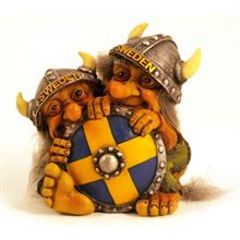 Deux trolls bouclier sweden