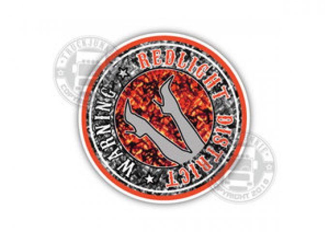 Autocollant redlight