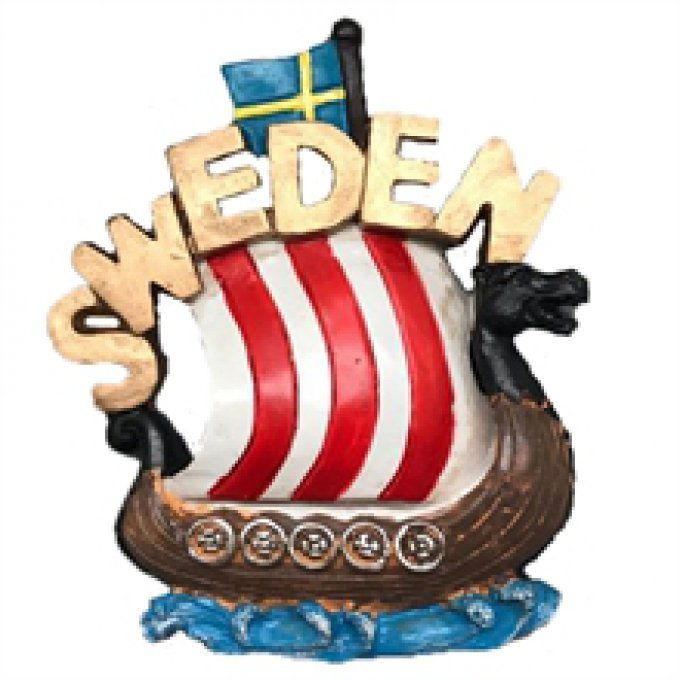 Magnet aimant drakkar sweden