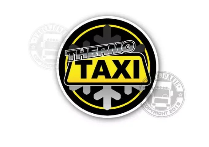 Autocollant thermo taxi
