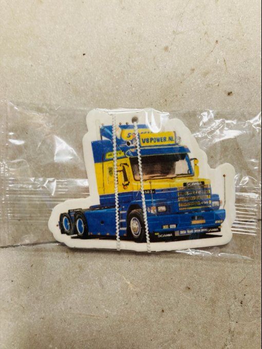 Désodorisant V8 POWER BLEU JAUNE