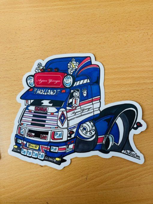 Autocollant Arjan ysinga