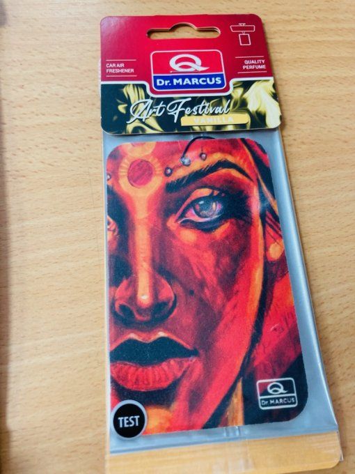 Désodorisant art festival vanille