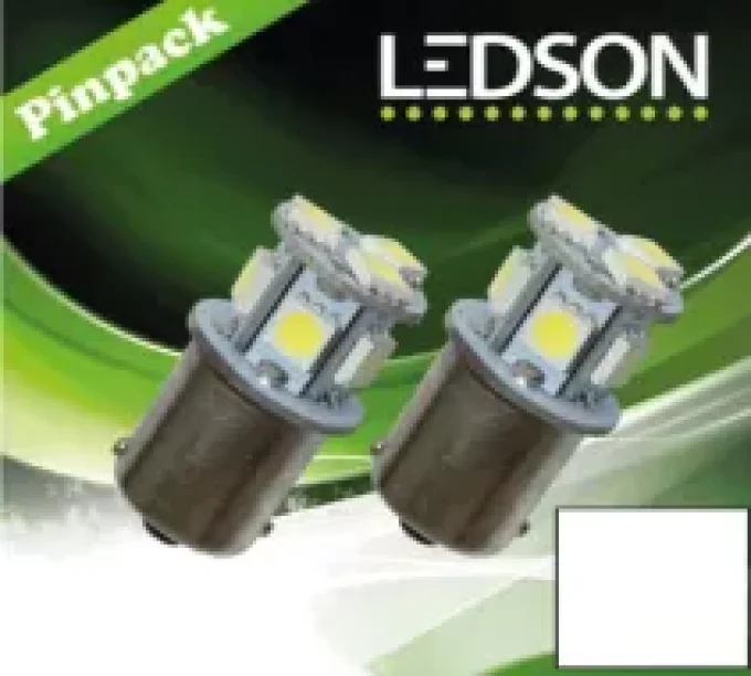 Ampoule R5W - BA15s - XENON BLANC - 8 SMD - 320 9341581
