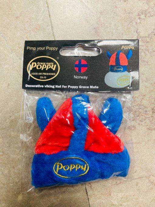 Bonnet poppy norway drakkar