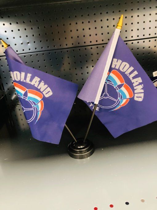 Drapeaux sur socle Holland style