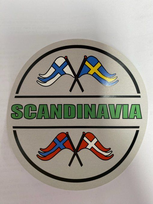 Autocollant Scandinavia