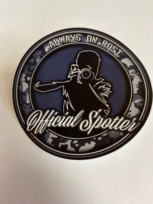 Autocollant official spotter