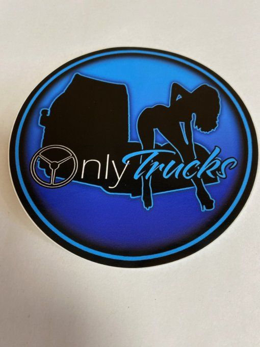 Autocollant Only truck