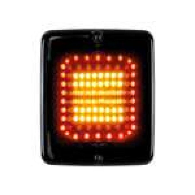 Feu à led Clignotant/feu de marche arrière/feu de frein Strands Izeled Dark Knight 800630
