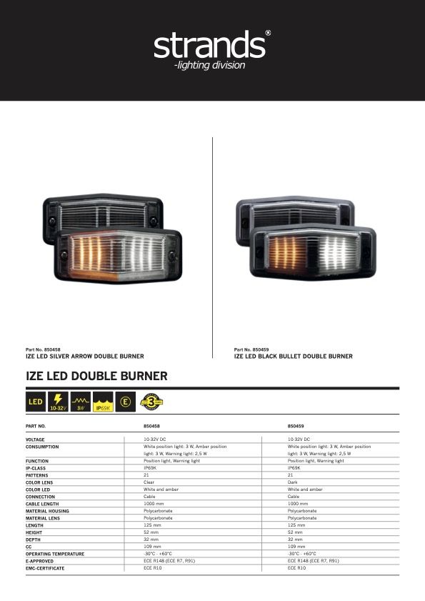 Double ampoule strands blanc/orange +flash 