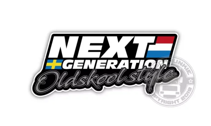 Autocollant Next generation