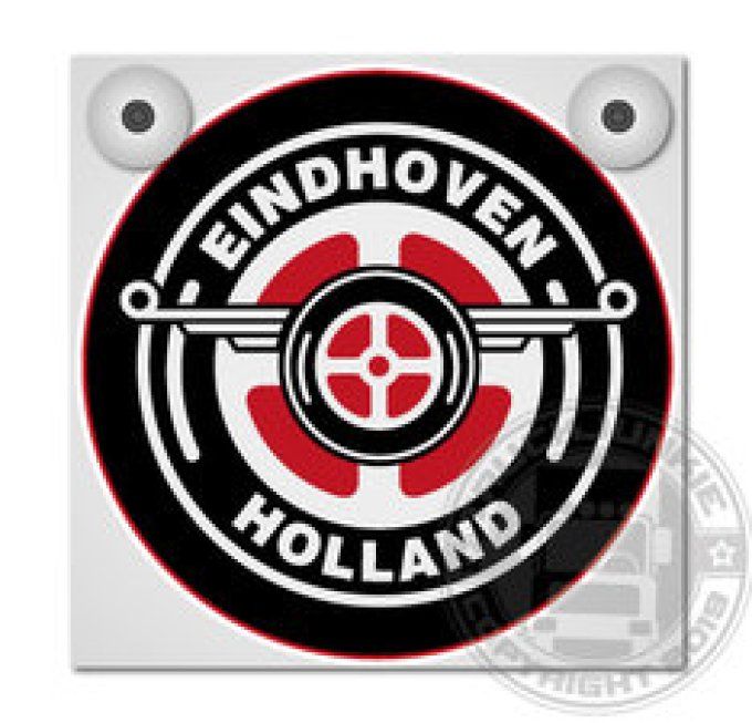 Plaque eindhoven luxe 18x18cm