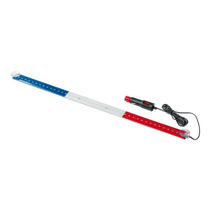 Drapeau lumineux 60 cm, 42 LED, 24V - France