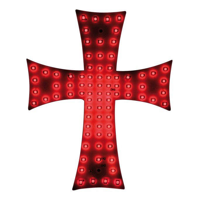 Croix LED 24 V - Rouge