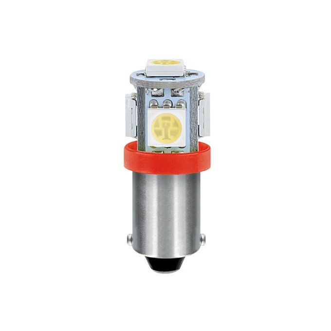 Ampoule BA9S 24-28 volt rouge T4w 35 lumen