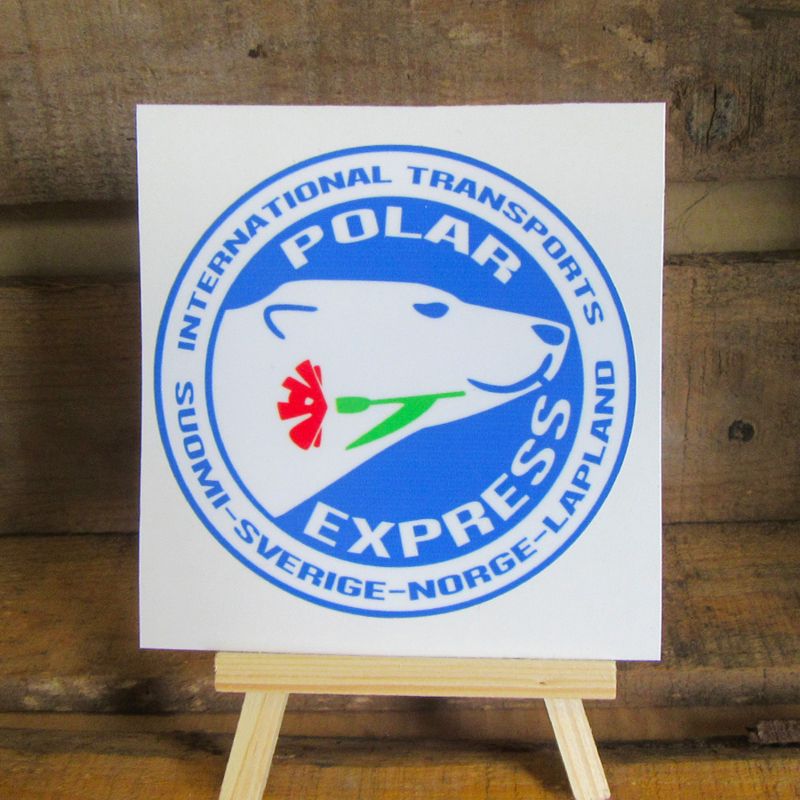 Autocollant polar express