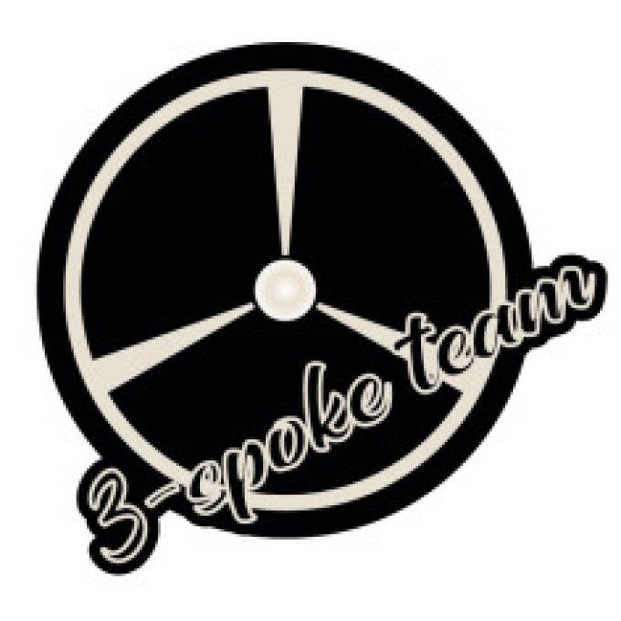 Autocollant 3-spoke team
