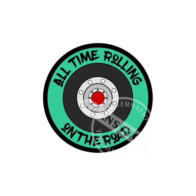 Autocollant all time rolling
