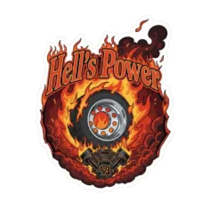 Autocollant Hell's Power