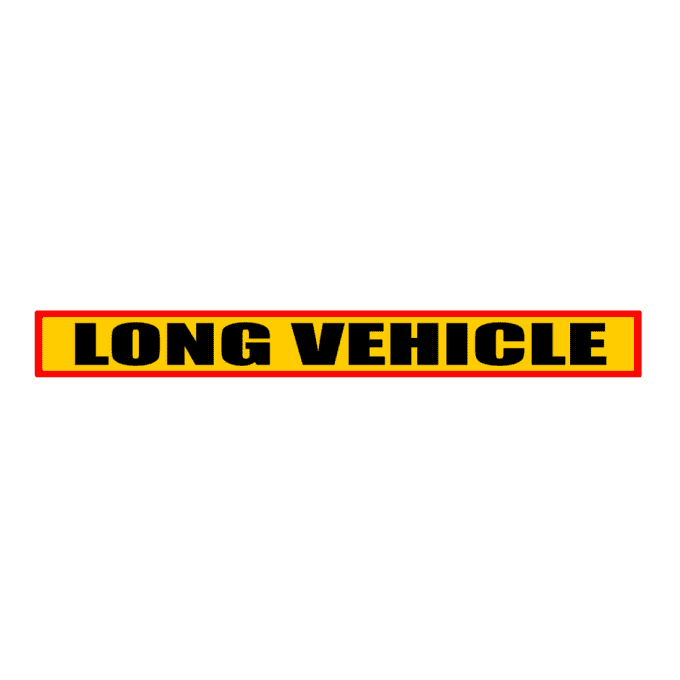 Autocollant long vehicule