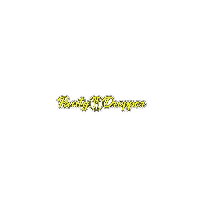 Autocollant panty dropper jaune